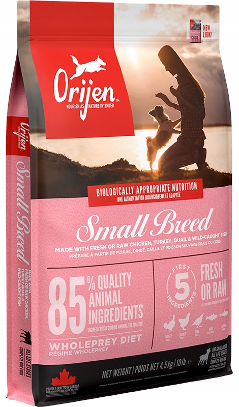 Orijen Small Breed 4,5kg dla małych ras