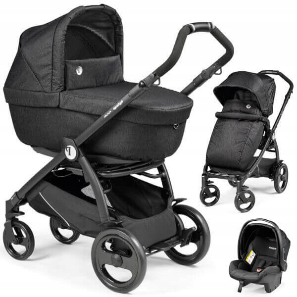 Peg Perego Futura Wózek 3W1 Gondola Spacerówka Fotelik Primo Viaggio