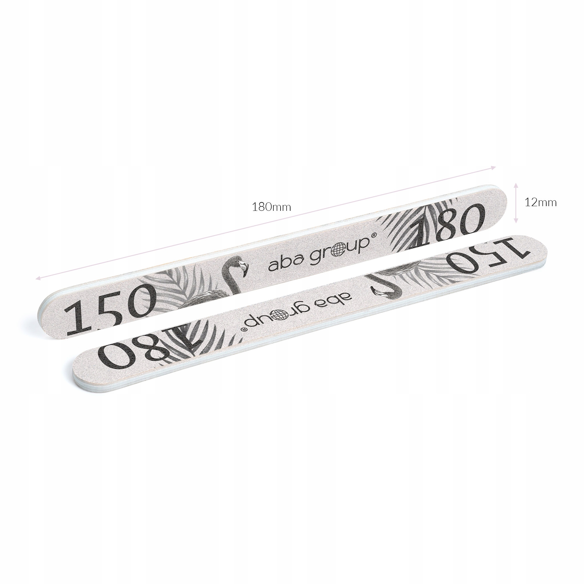 Pilnik do Paznokci Prosty 150/180 w Folii 10szt Typ prosty