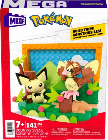 MEGA CONSTRUX KLOCKI 141 el POKEMON POJEDYNEK HTJ04
