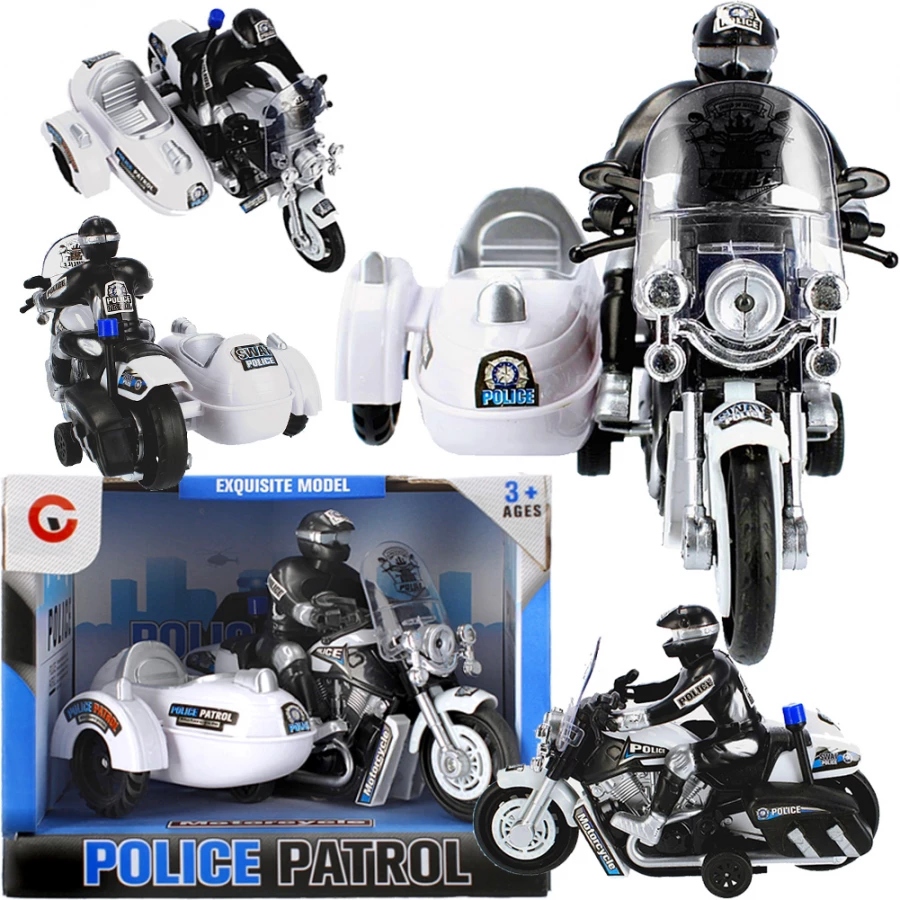 

Motor Motocykl Policyjny Z Dżwiękiem