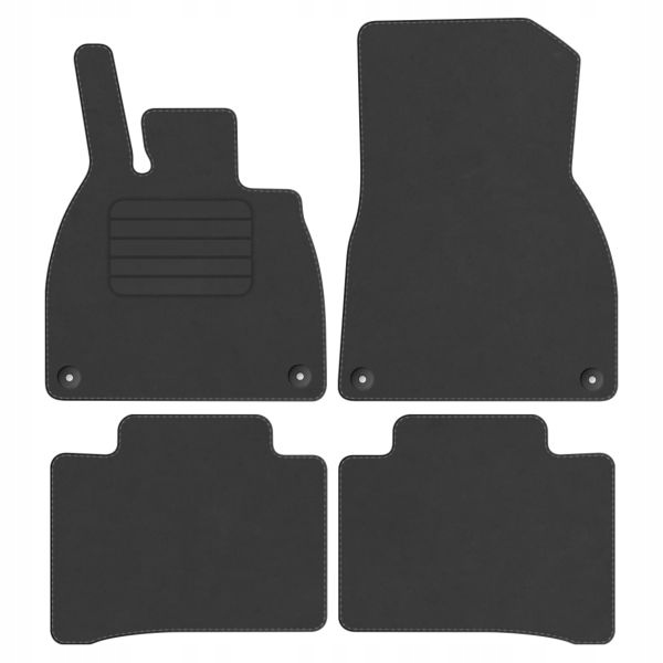 Mercedes Eqs V297 21 velurové koberce Comfort Grafit