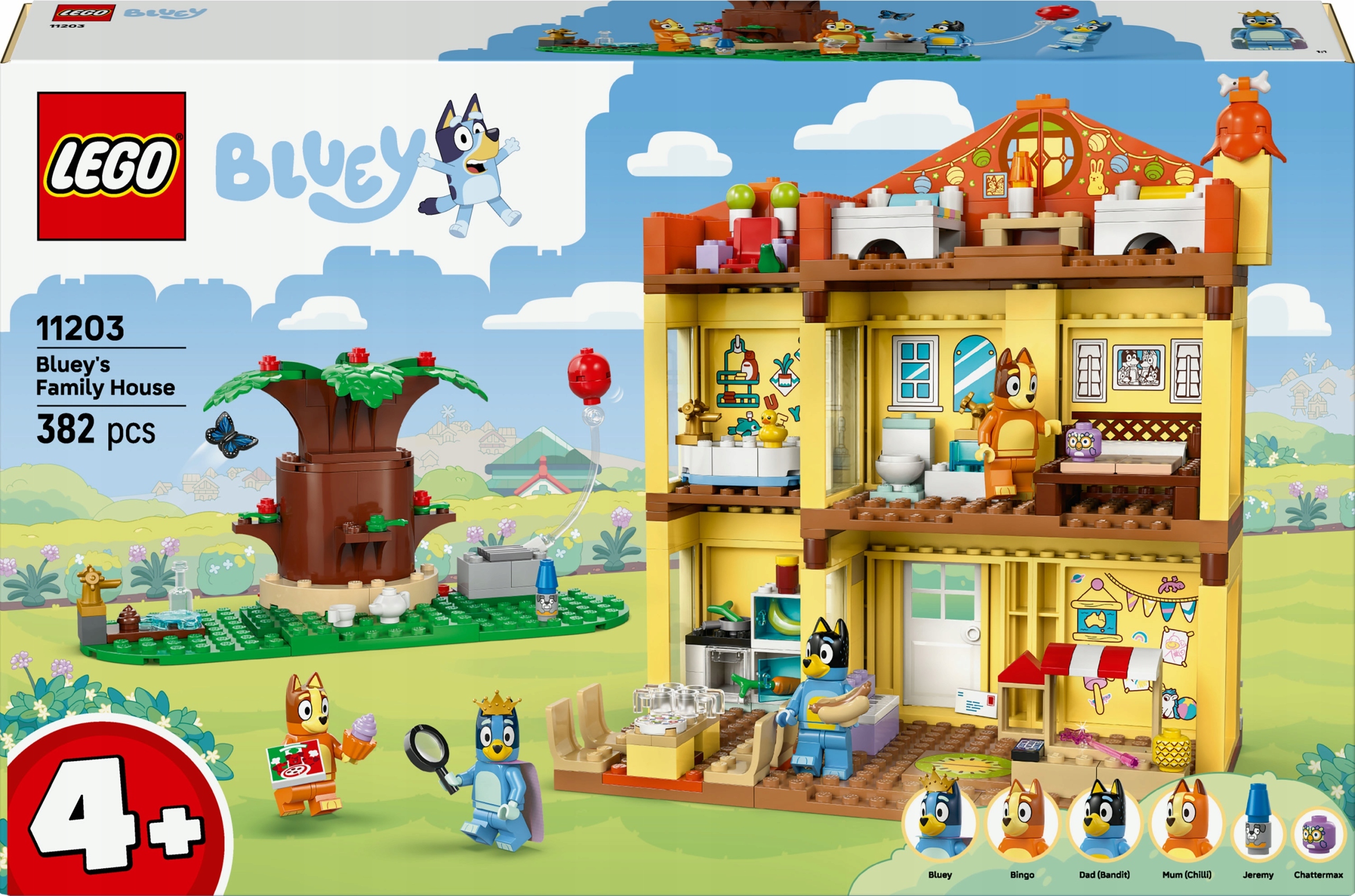 Lego Bluey: Dom rodzinny Blue 11203