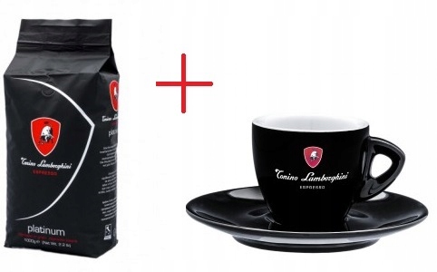 Levně Káva zrno Lamborghini Platinum 1 kg šálek