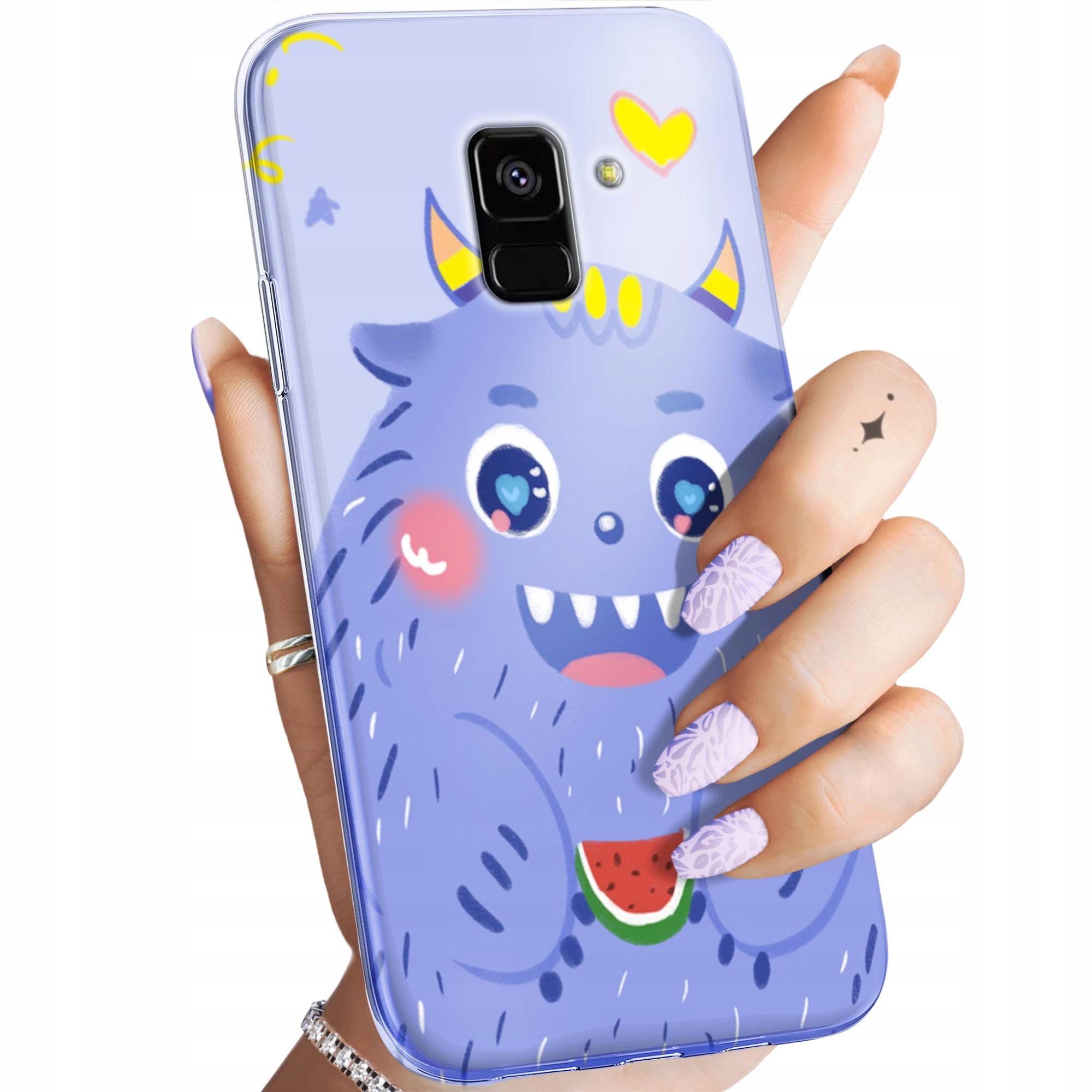 Etui Do Samsung Galaxy A5/A8 2018 Potwory Potwór Monster Obudowa Case