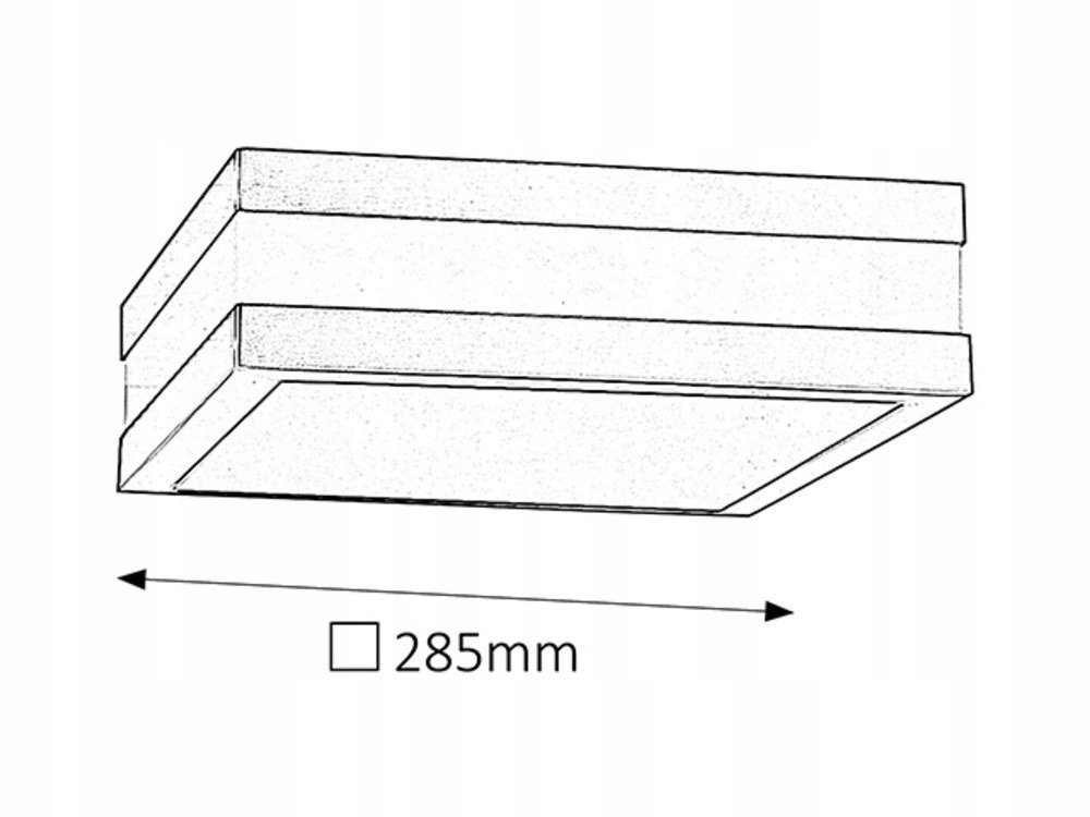 Lampa zewnętrzna sufitowa Stuttgart 8685 Rabalux Kolor brązowy
