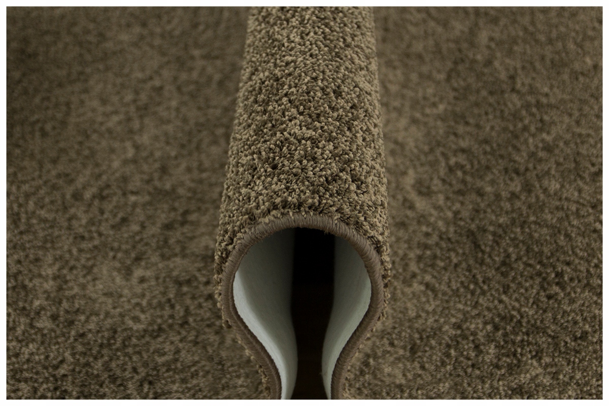 

200x250 cm Miękki Brązowy Dywan Mabelie Do Salonu