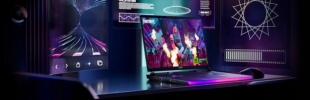 Laptop gamingowy MSI GE68 Raider i7-13700HX QHD 240Hz 32/1TB RTX 4070 DDR5 Wielkość pamięci RAM 32 GB