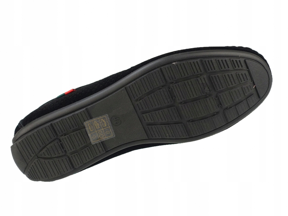 MOKASYNY AŻUROWE MĘSKIE LETNIE PRZEWIEWNE PANTOFLE Materiał zewnętrzny skóra ekologiczna