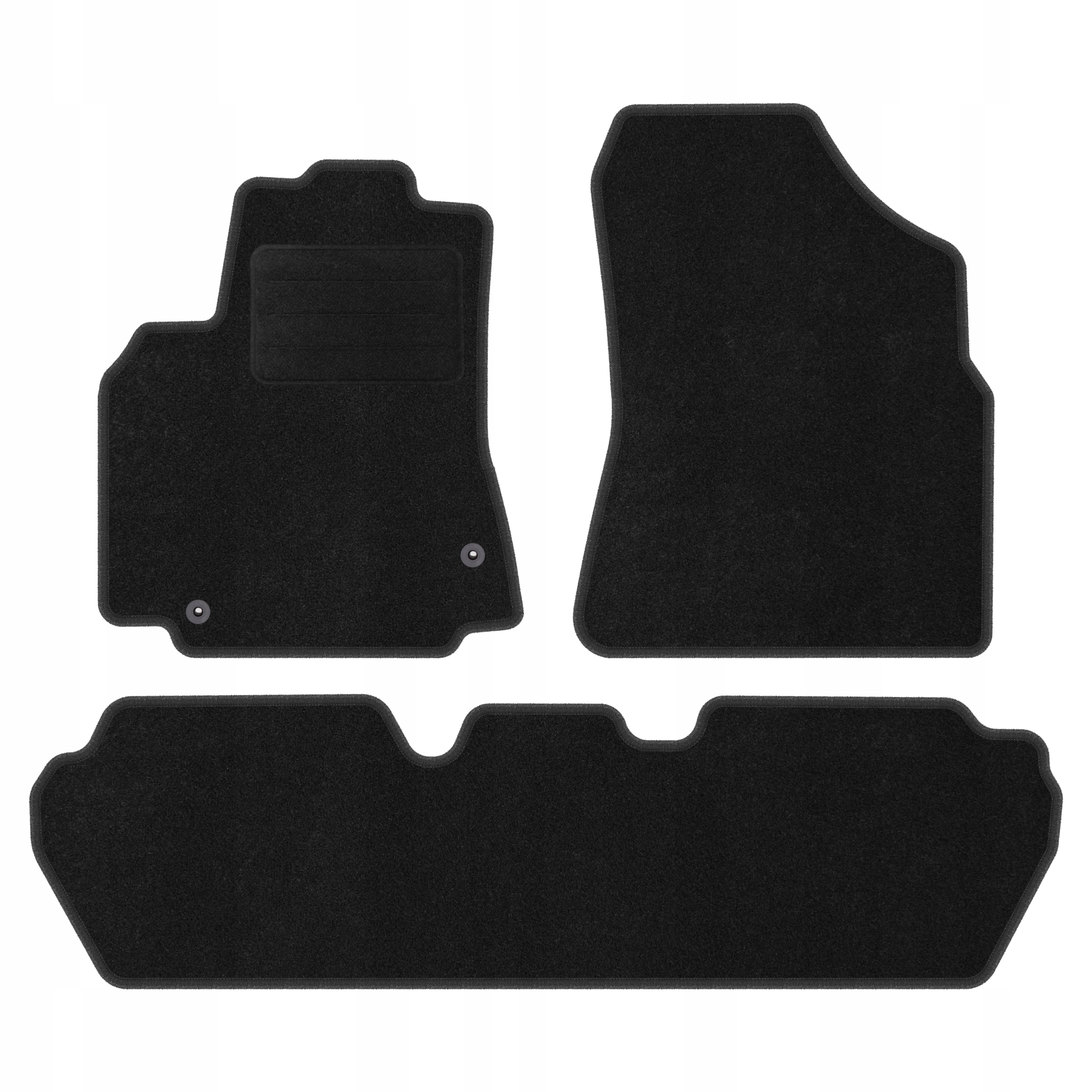 Peugeot Partner II 2008-2018 Dywaniki Grafit