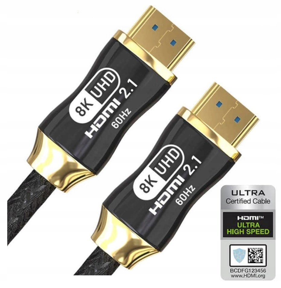 

Kabel Hdmi 2.1 Premium Ultra High Speed 8K 60HZ 5m