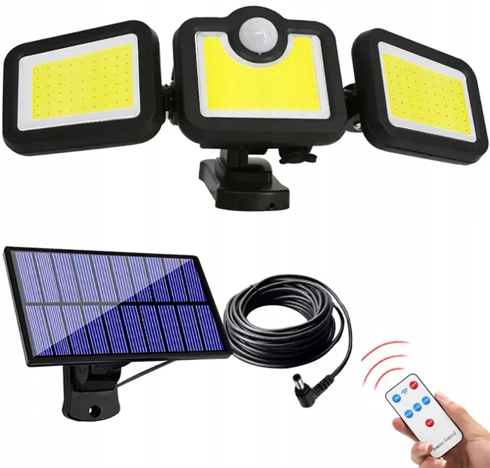 

Lampa Solarna Z Czujnikiem Ruchu Zmierzchu Halogen