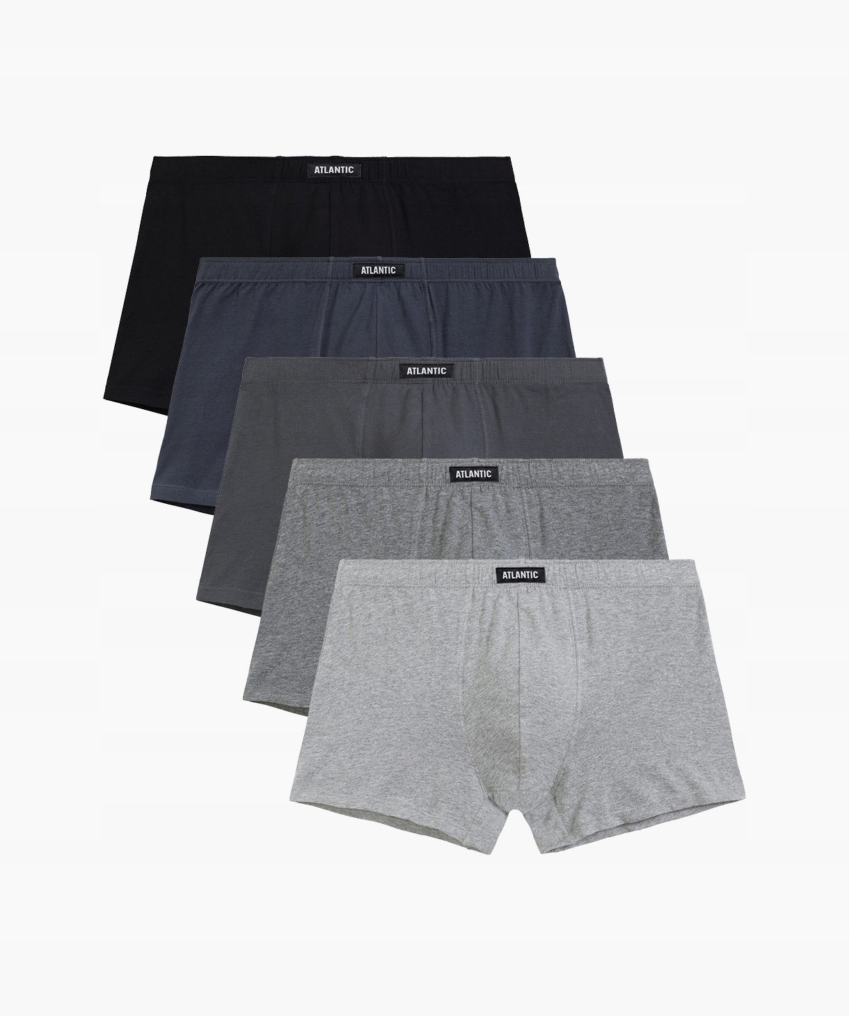 Spodní prádlo boxerky Atlantic 5BMH-007 5-pack bavlněné L