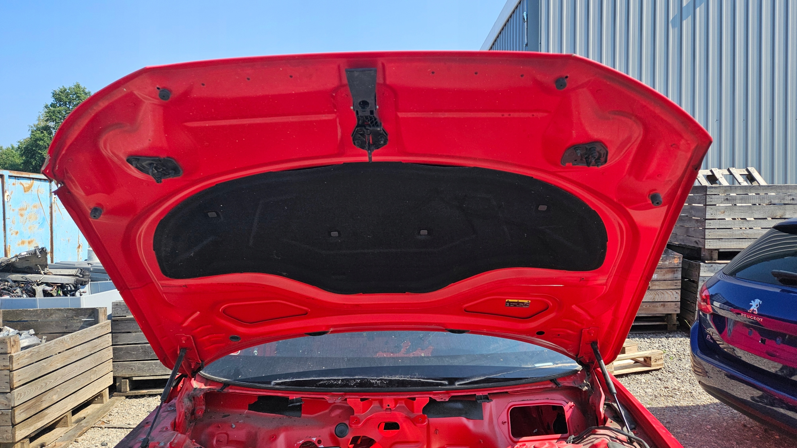 AUDI RS6 C7 A6 LZ3M bonnet front LIFT MISANOROT