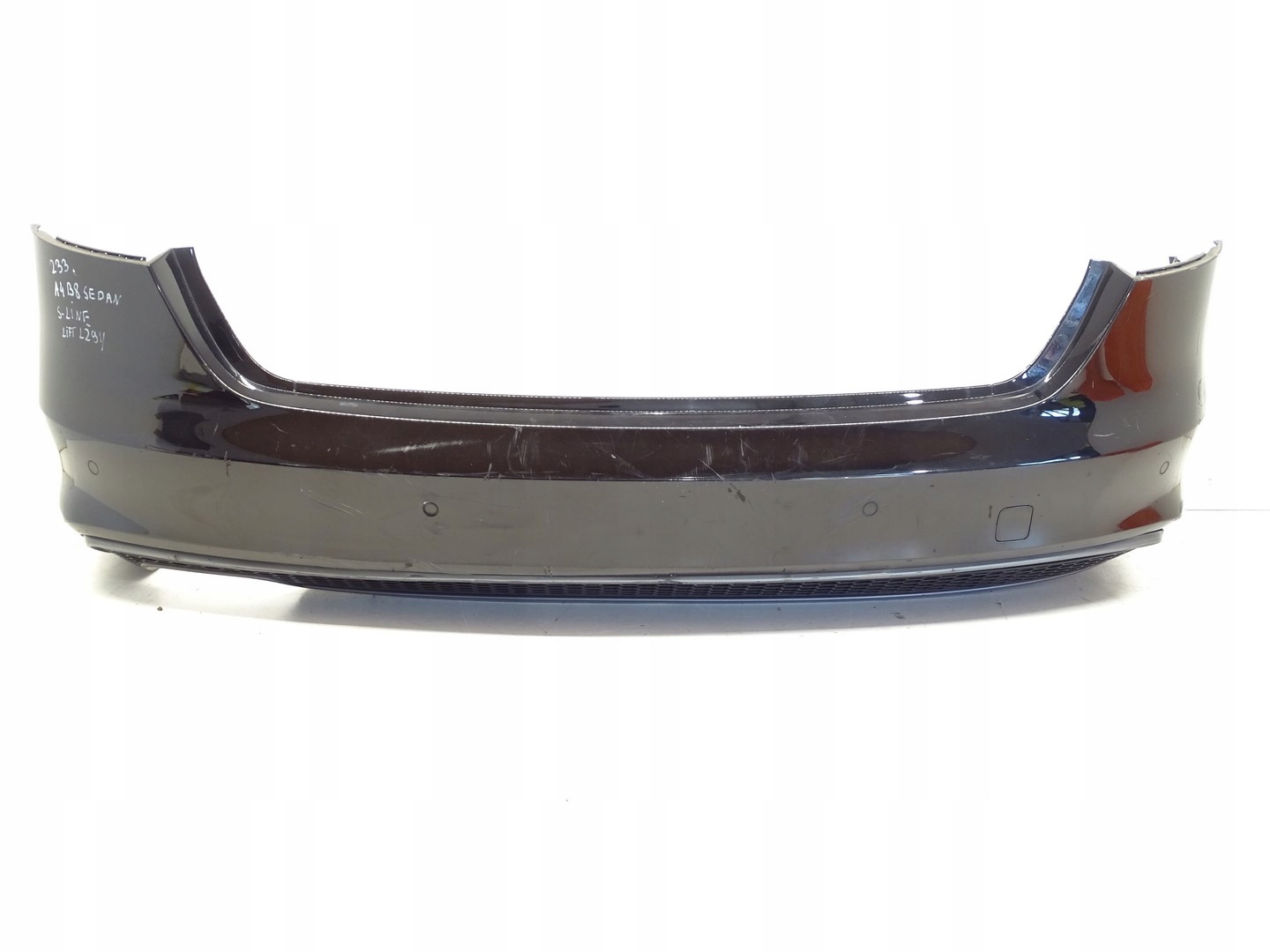 bumper rear part rear AUDI A4 B8 LIFT S-LINE LZ9Y PDC