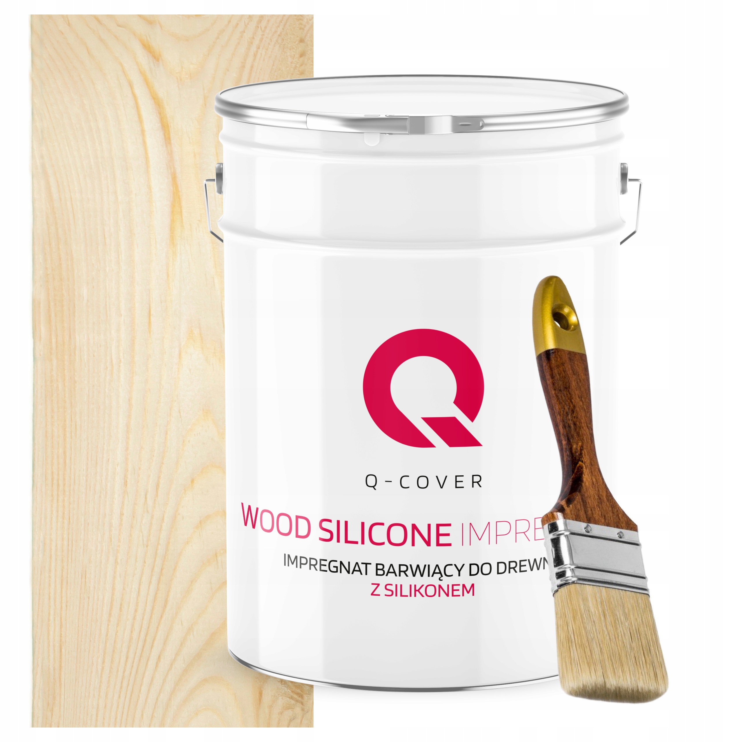 Impregnace Na Dřevo Barva Se Silikonem Chron Barva Uv Bezbarvá 10L Dárek