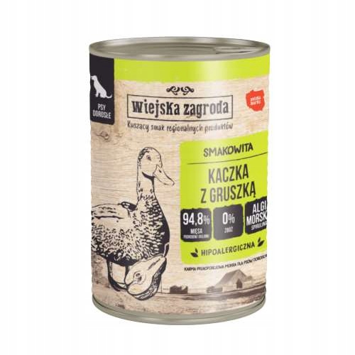 Wiejska Zagroda Kachna s hruškou 400 g