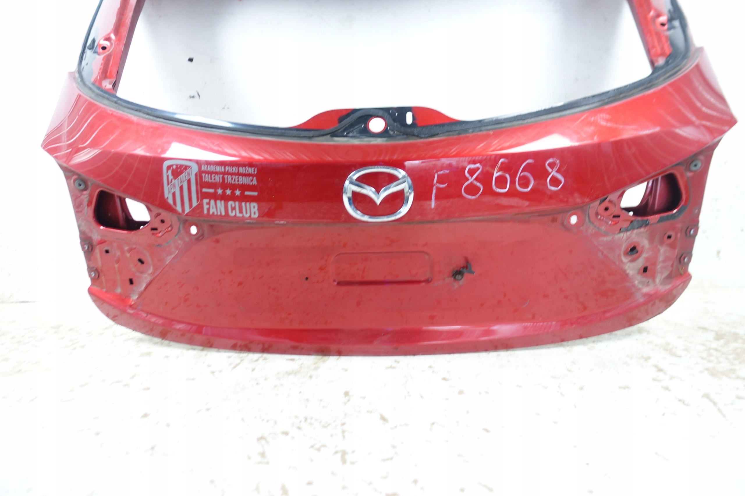 MAZDA 3 III BM HB 2013- trunk door boot
