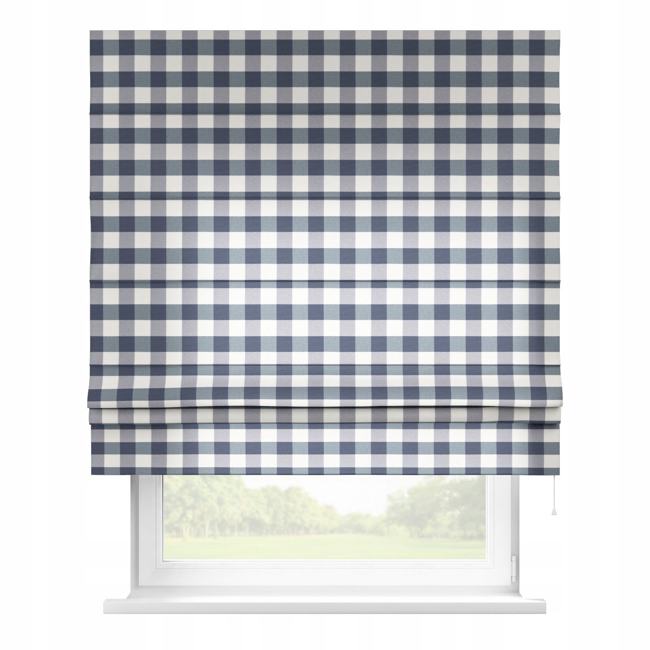 Hotová římská roleta Padva 180x180 cm modrá