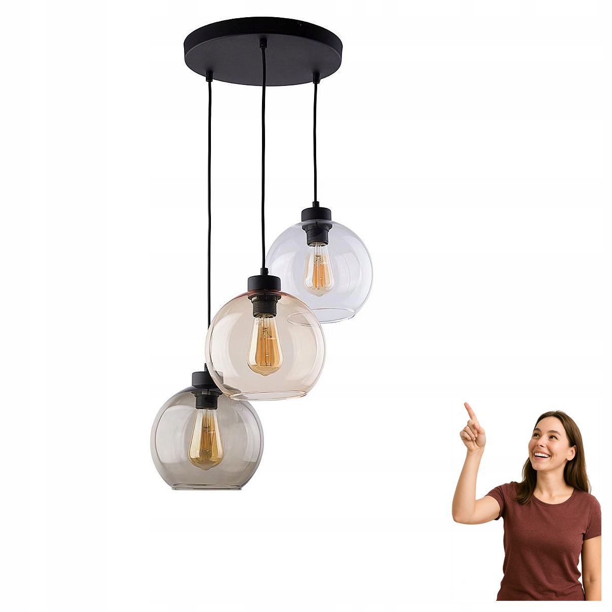 Závěsná lampa Cubus 2831 Tk Lighting