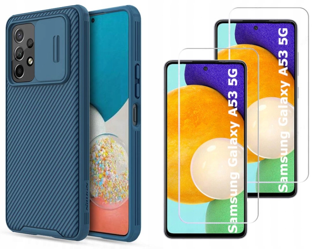 

Etui Camshield 2x Szkło do Samsung Galaxy A53 5G