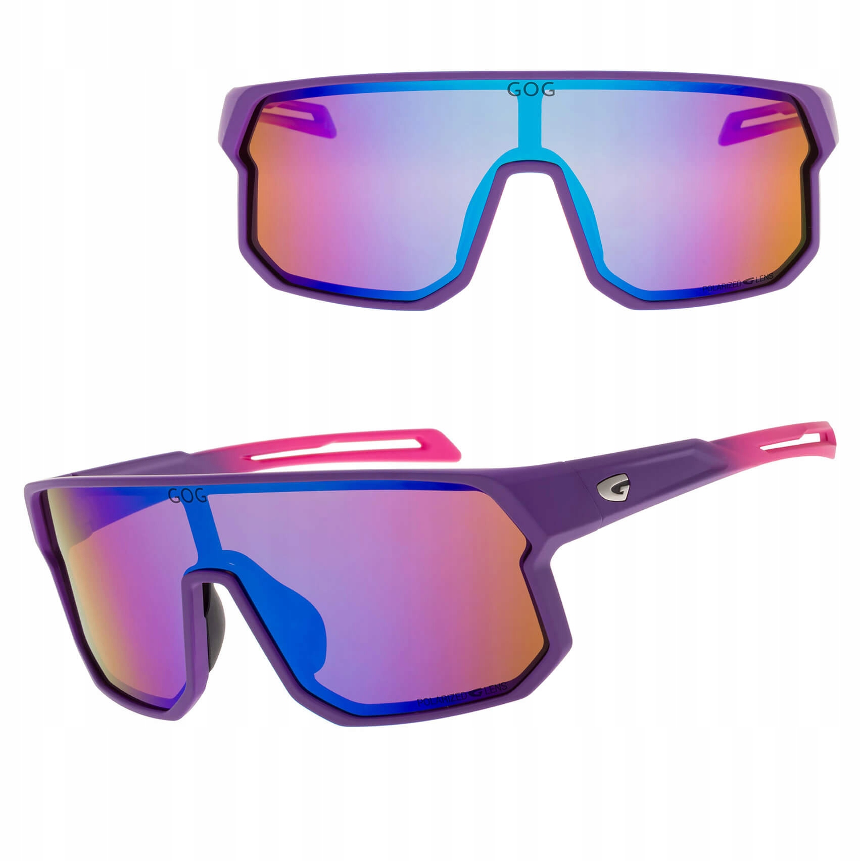 Cyklistické polarizační sluneční brýle sportovní Gog E518-3P