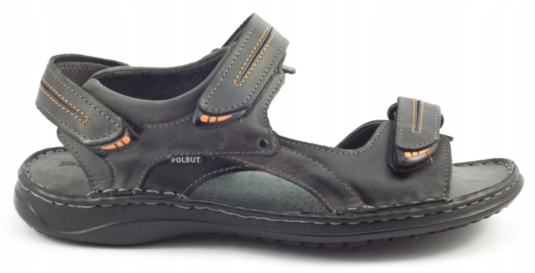 

Buty Olivier Sandały Skóra Casual SA04 Szary 41
