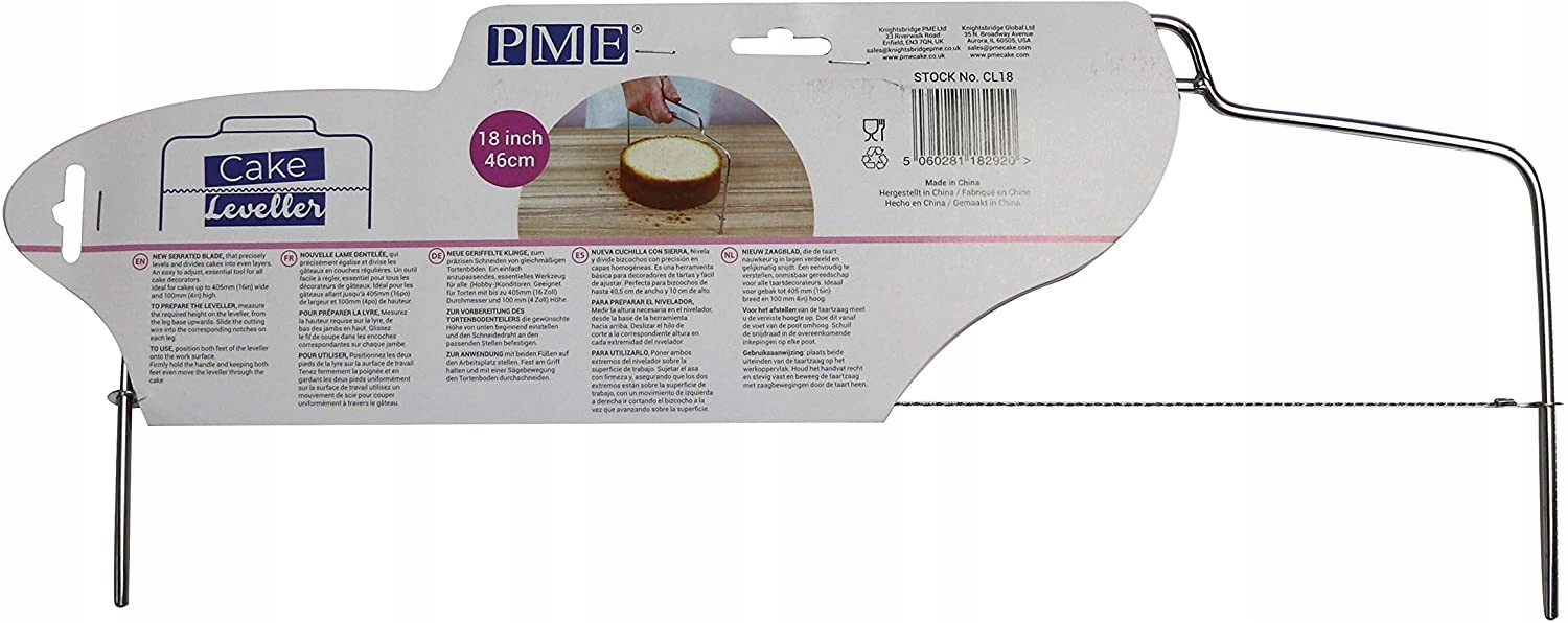 

Nóż strunowy do cięcia tortów Pme 46 cm