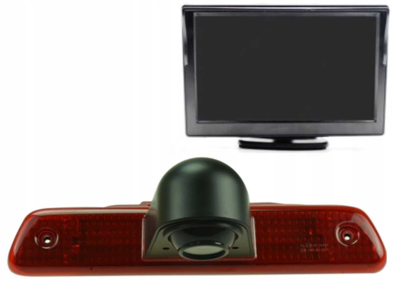 Couvací Kamera Peugeot Partner, Citroen Jumpy 2007-16 Stop S Monitorem 4.3"