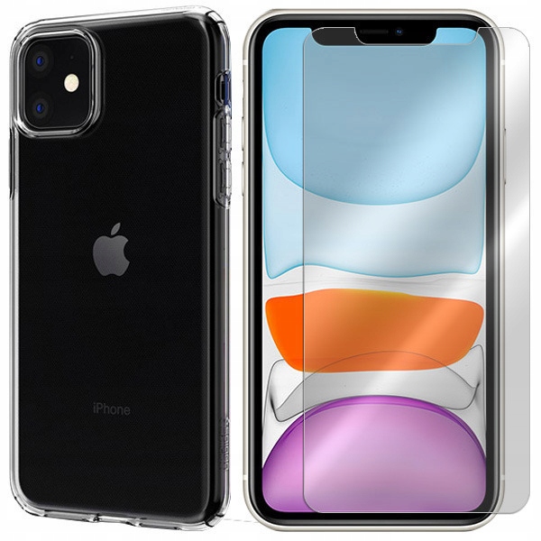 

Etui Iphone 11 Spigen Liquid Crystal Case Szkło