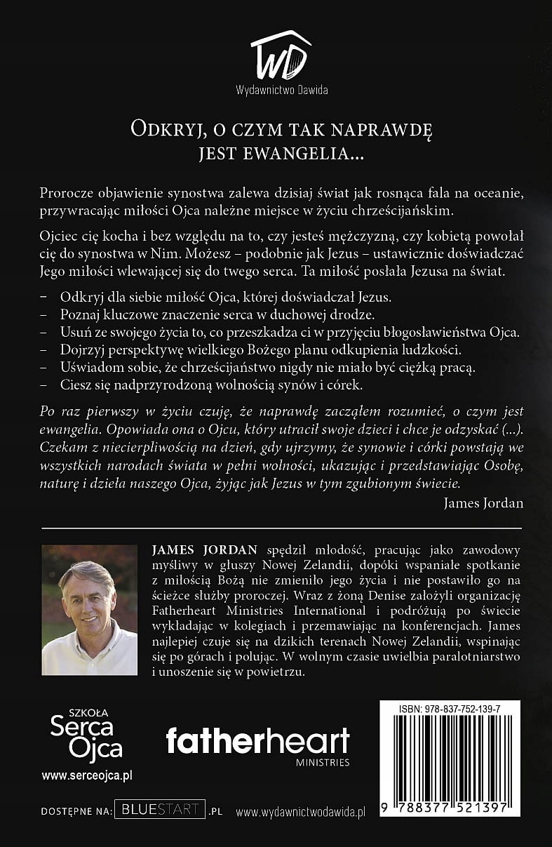 Synostwo: Podróż do serca Ojca Tytuł Synostwo. Podróż do serca Ojca (2 nakład)