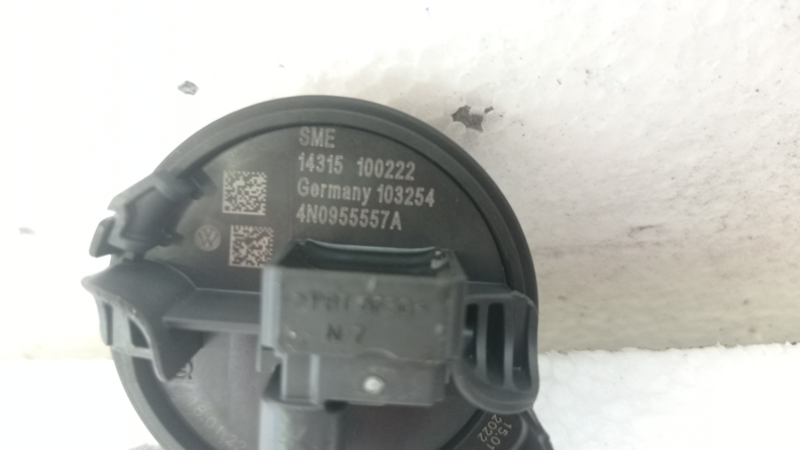 Crashsensor Drucksensor uderzeniowy Audi A6 4N0955557A