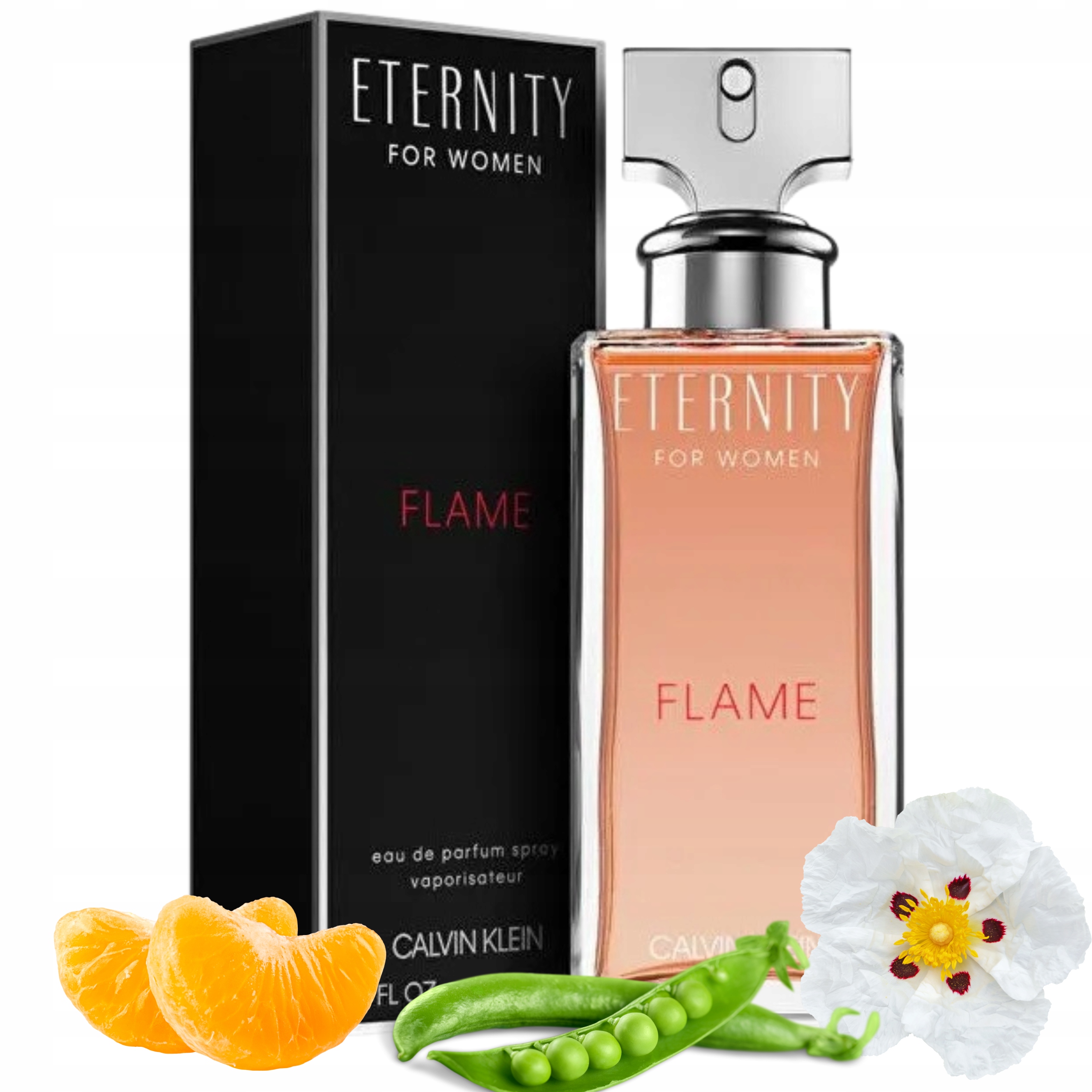 Perfumy Damskie Calvin Klein Eternity Flame 100ML woda perfumowana Edp