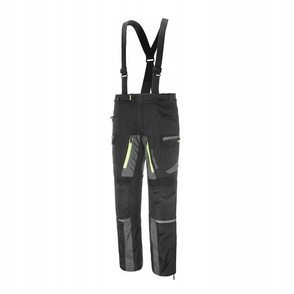 Turistické motocyklové nohavice Adrenaline Bergen Ppe čierne fluo XXL 2XL
