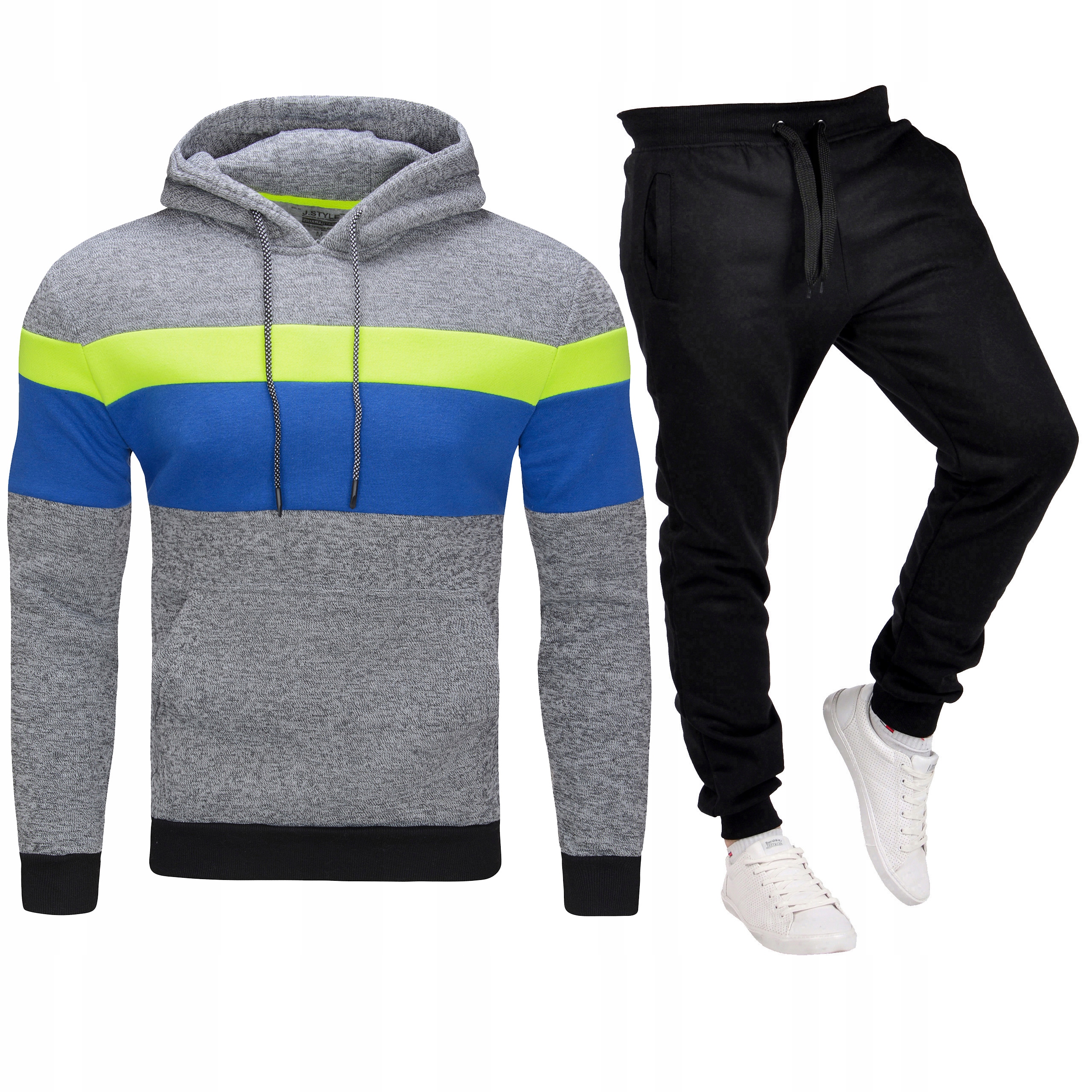 

KS2239 + XW01 r. XXL Męski Komplet Dresowy