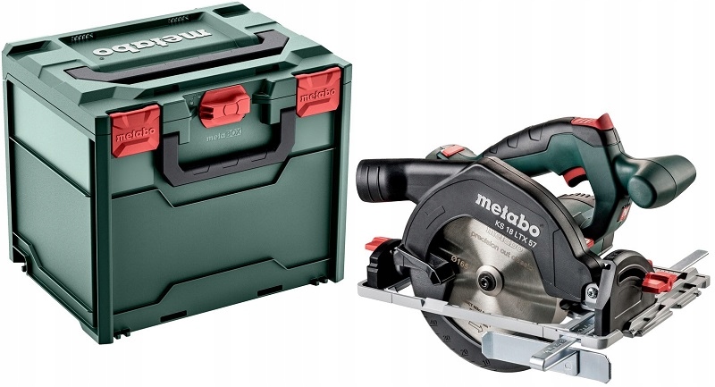Akumulatorowa pilarka tarczowa ręczna Metabo Ks 18 Ltx 57 metaBOX (bez ak