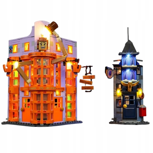 Led svetlo Harry Potter Ulica Uhlopriečka osvetlenia kociek séria Harry