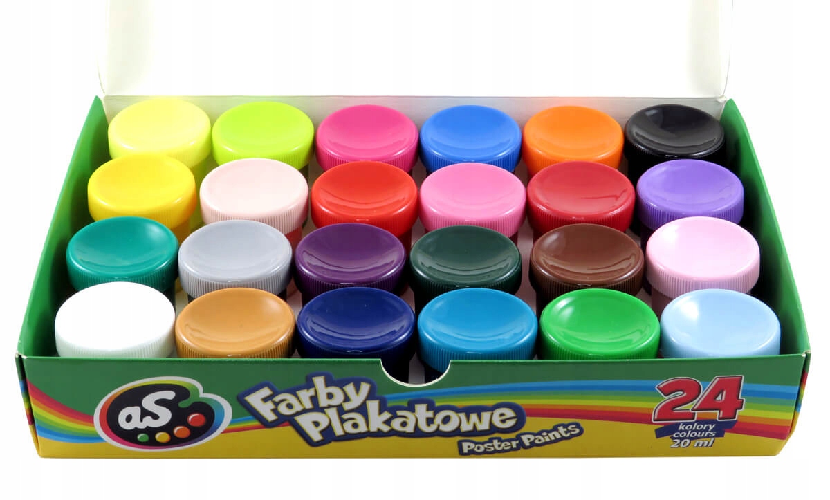 FARBY PLAKATOWE ASTRA 24 KOLORY 20ml B. INTENSYWNE Bohater brak