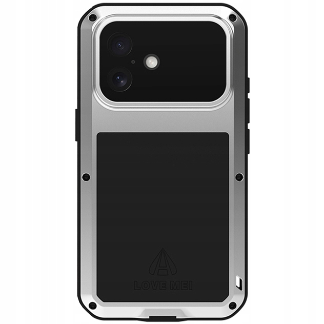 Pouzdro Love Mei se sklem pro iPhone 17, pancéřované kryt , pevný obal