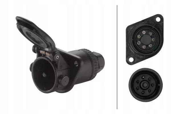 8JB 007 - Разъем ABS, количество контактов / количество контактов