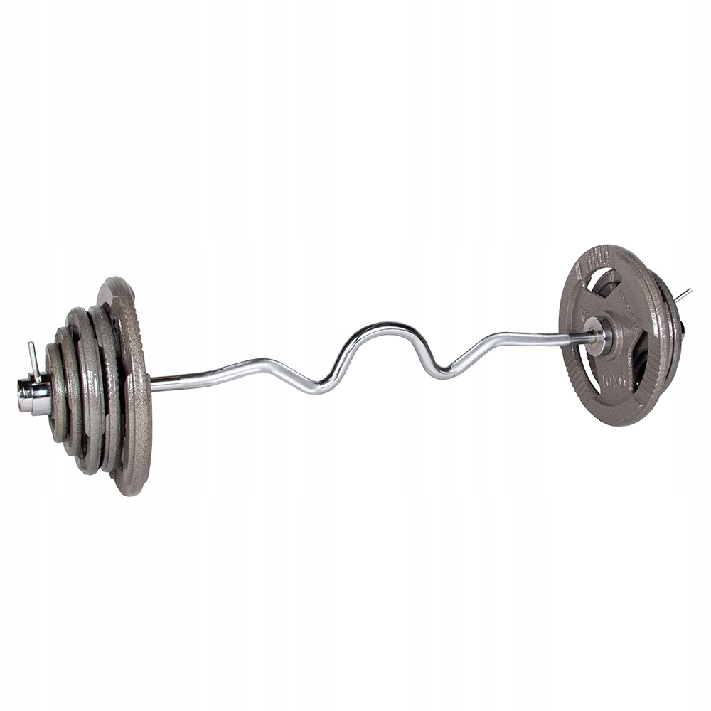Zestaw: Gryf Łamany Obciążenia Triceps Combo