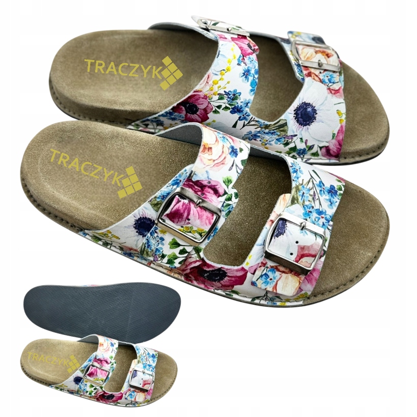 Nazouváky Traczyk Lehké Pohodlné Kožené Nastavitelné Fusbet Ortopedické vel. 41