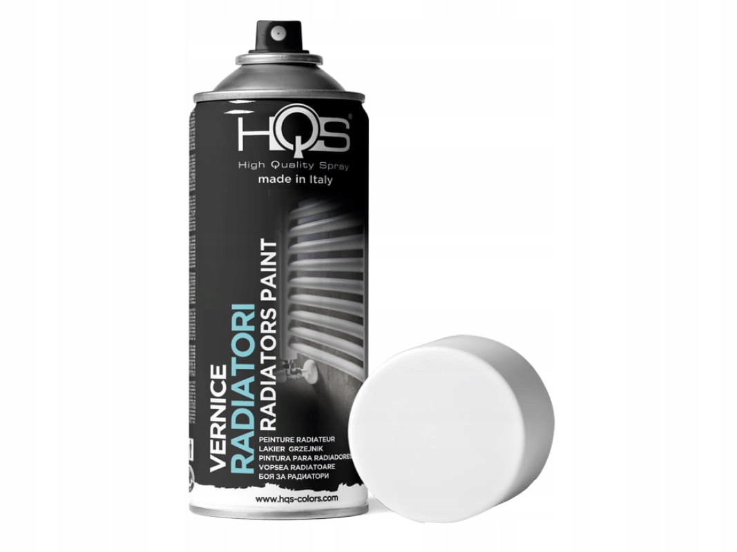 

Spray Lakier Hqs Farba do Grzejników biała 400ml