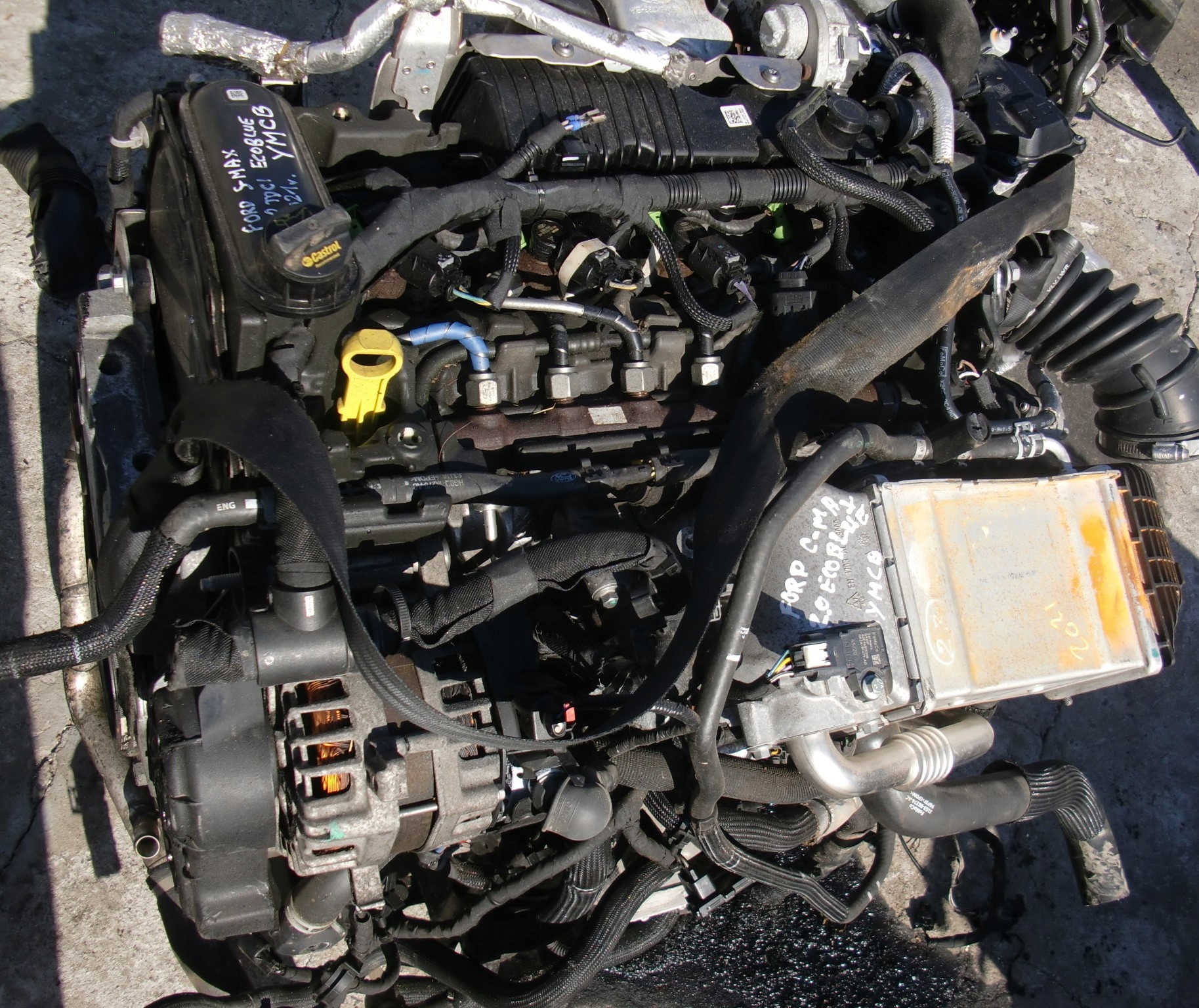 FORD GALAXY S-MAX 2.0TDCI 150KM 2021 engine YMCB