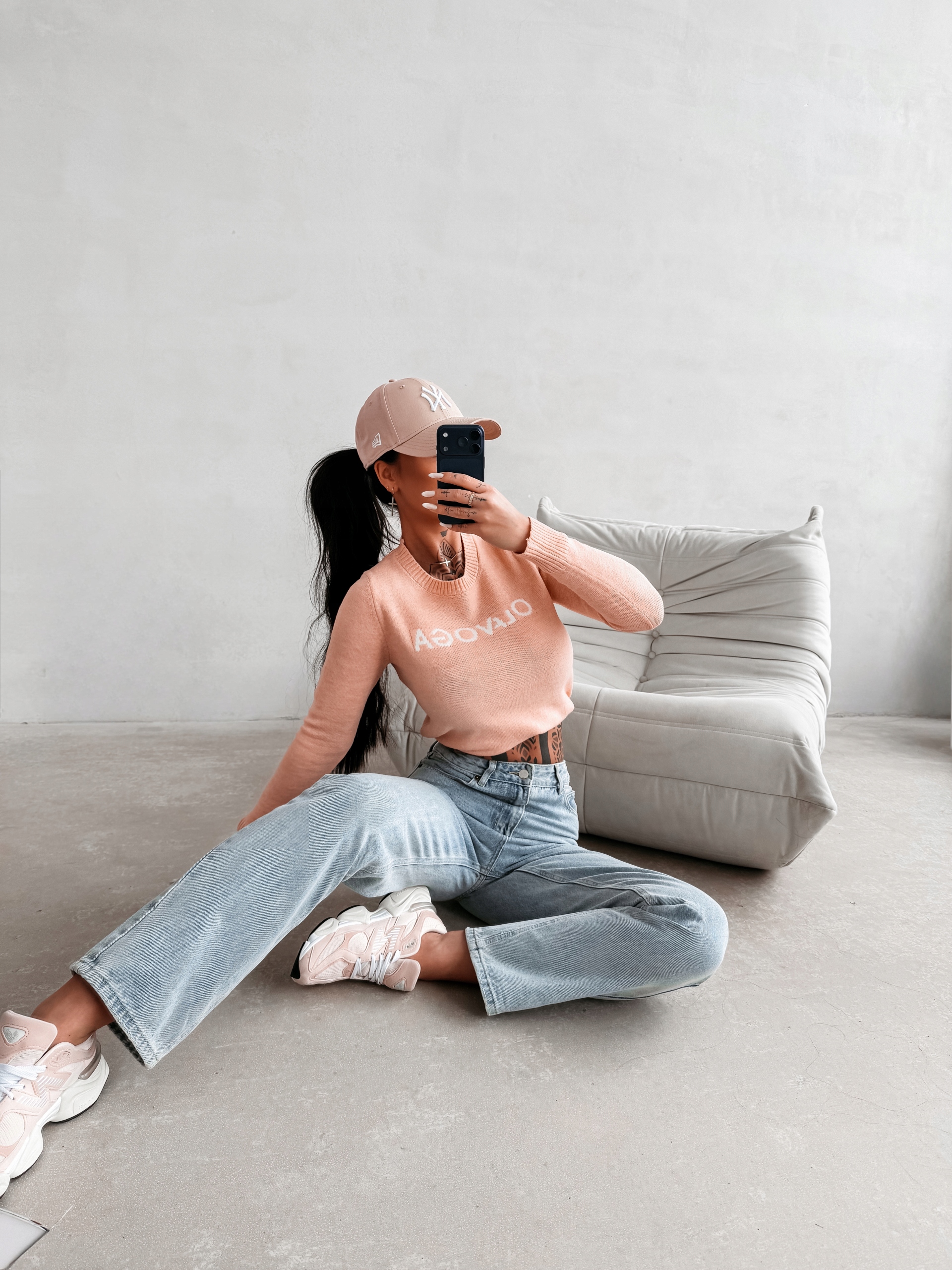 Dámský Svetr Zaio Olavoga Korálový