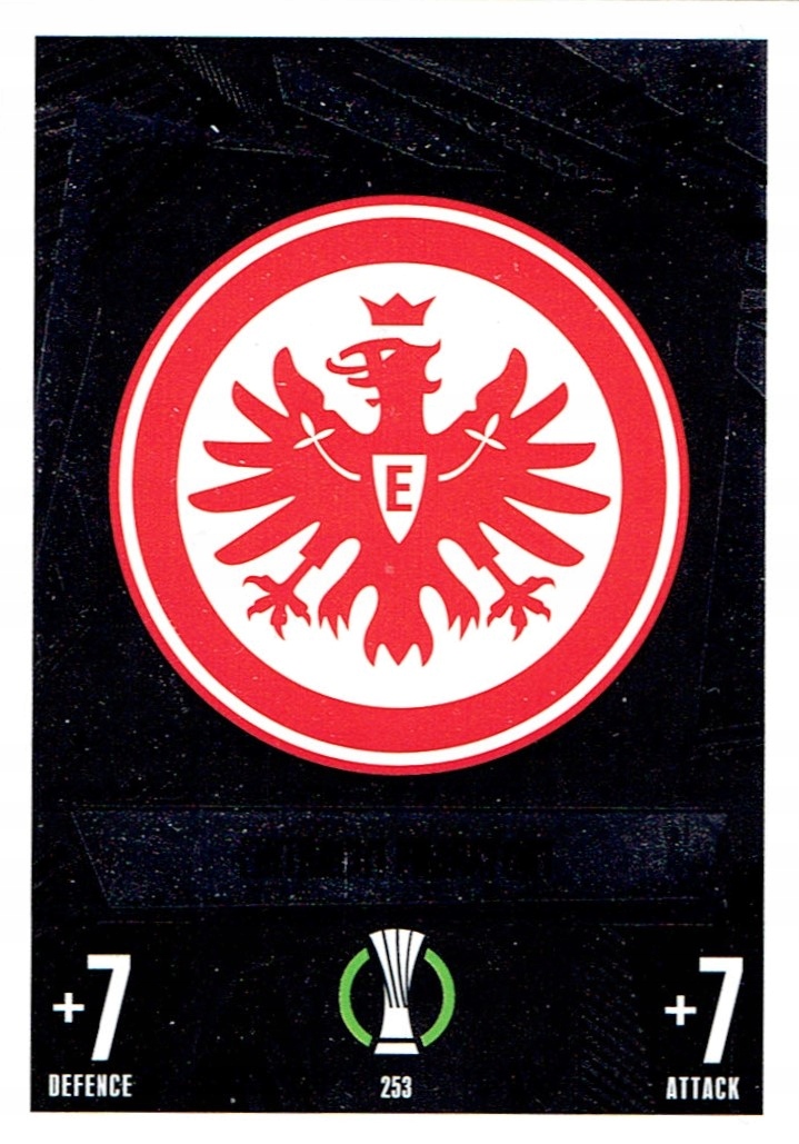 Topps Match Attax 2023-2024 Logo 253 Club Badge Eintracht Frankfurt