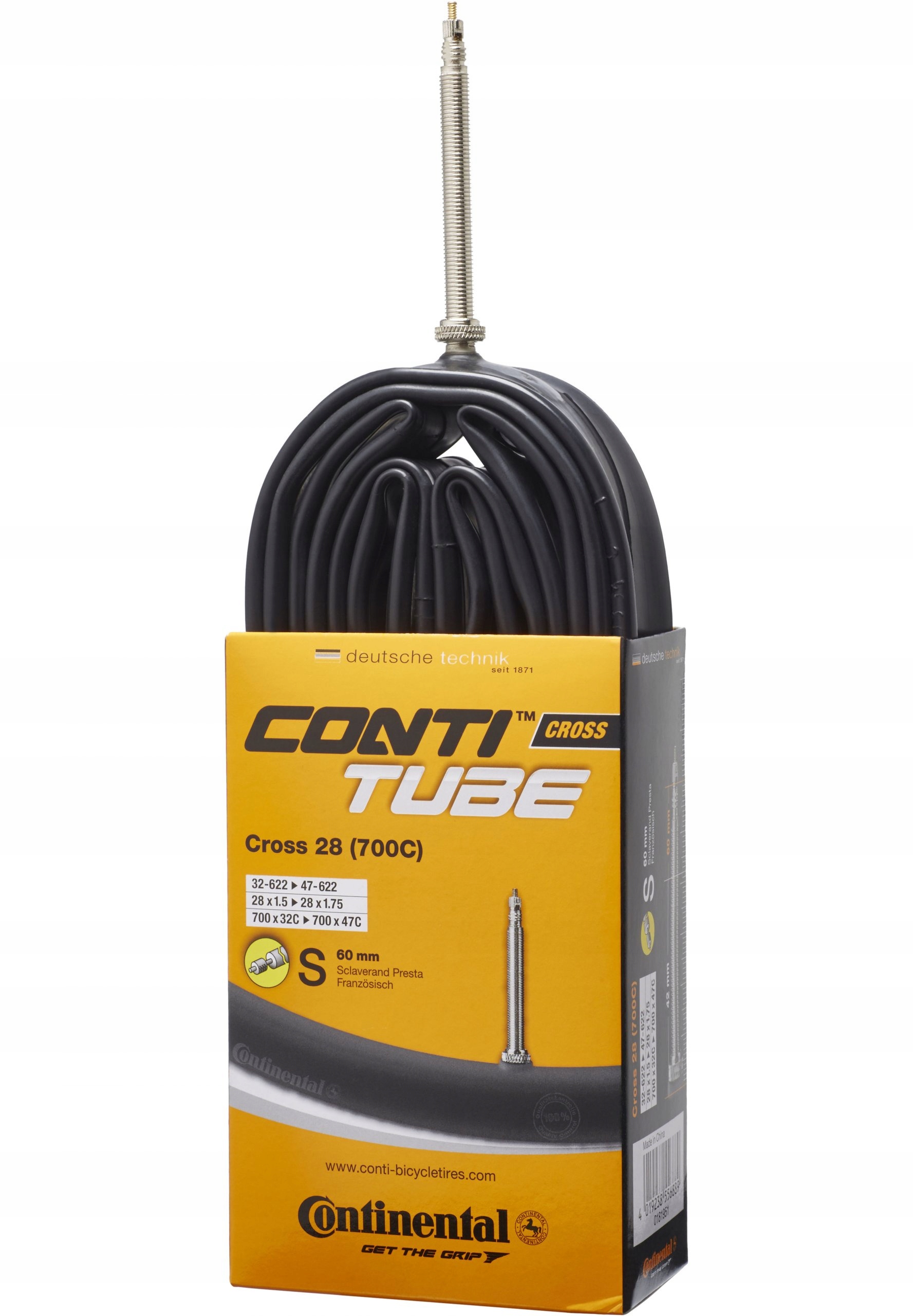 

Dętka Continental Cross 28" 32/47-622 Sv 60mm