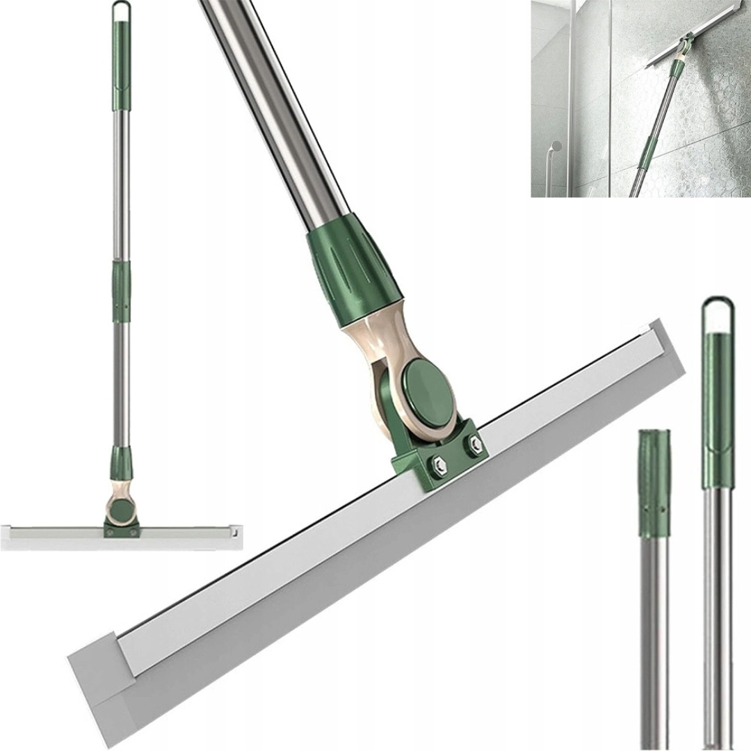 Stahovák Na Vodu 31 CM Z Podlah Shrnovač S Násadou Stahovák S Tyčí 125 CM