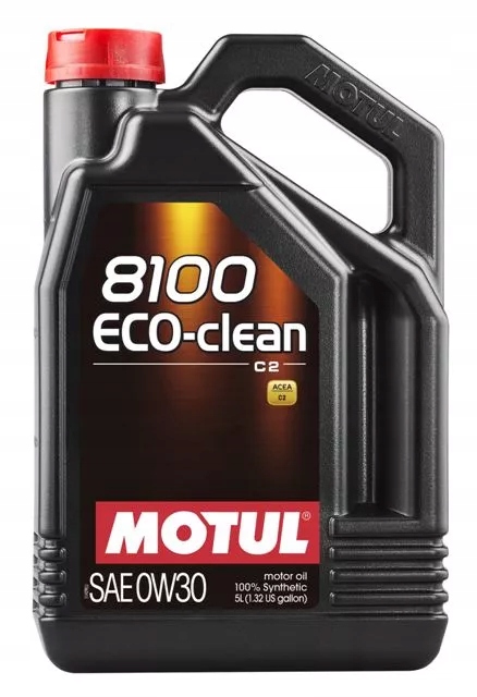 Motul 8100 Eco-clean 0W-30 Motorový olej 4T 5L Palivovo úsporný