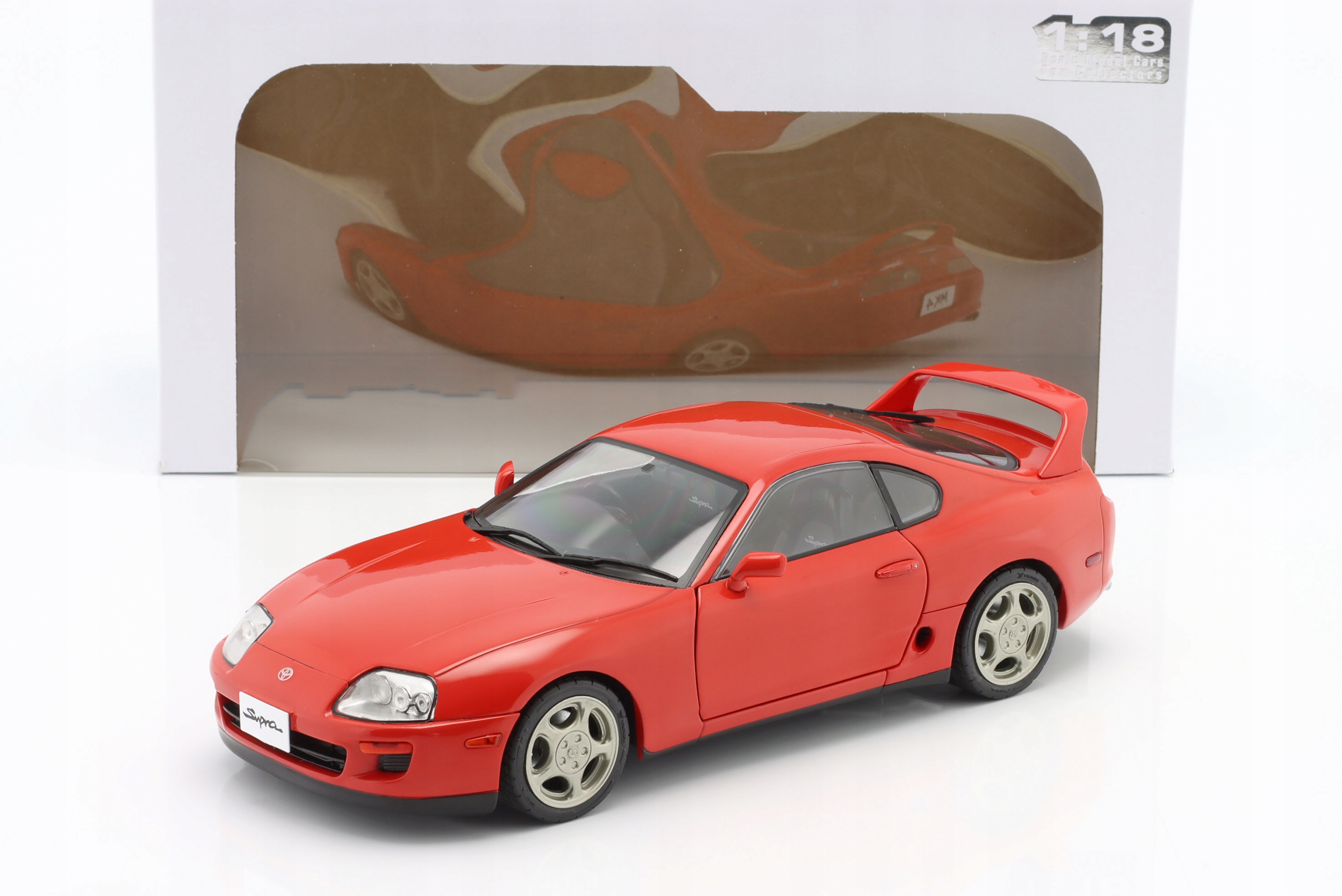 Solido Toyota Supra Mk4 (A80) Coupe 1993 Renaissance Red 1:18